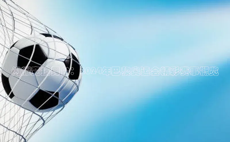 闪耀竞技舞台：2024年巴黎奥运会精彩赛事概览