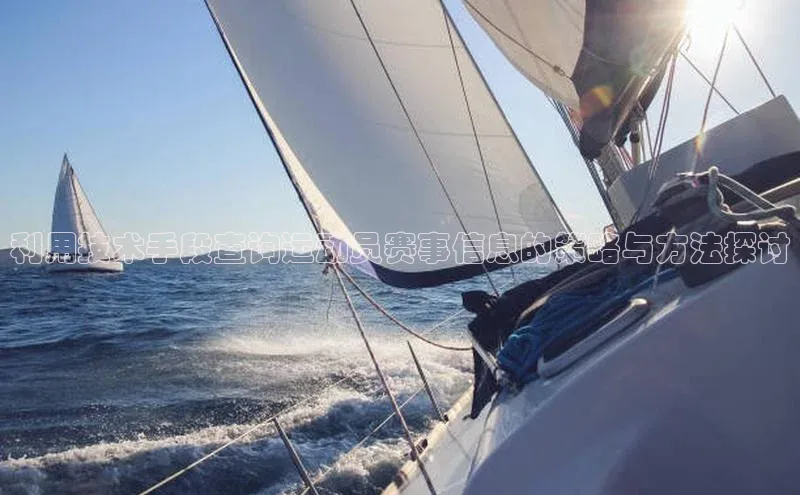 利用技术手段查询运动员赛事信息的策略与方法探讨